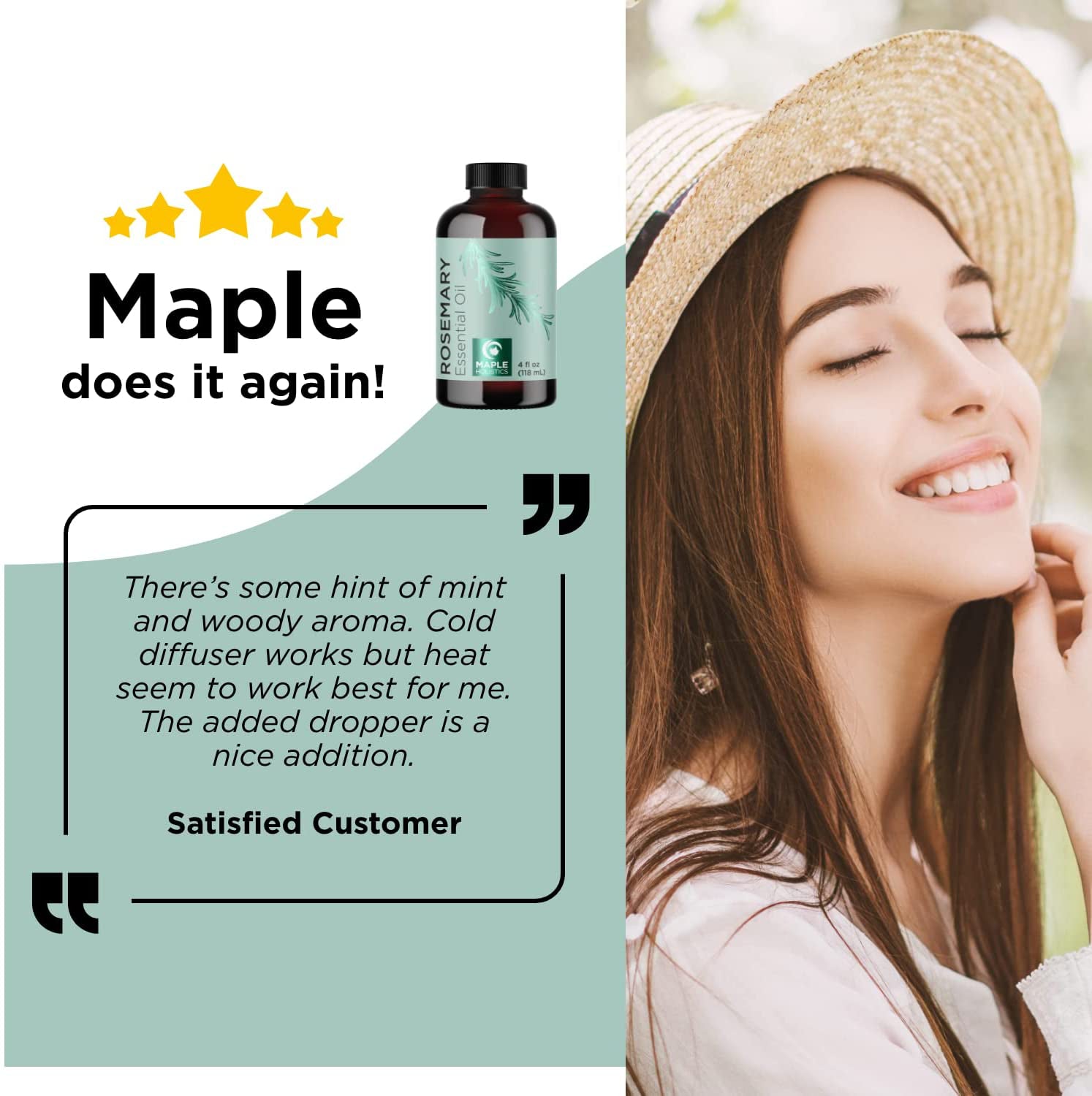 Aceite De Romero Tratamientos Para El Cabello Estimulante Del Cuero Cabelludo 4