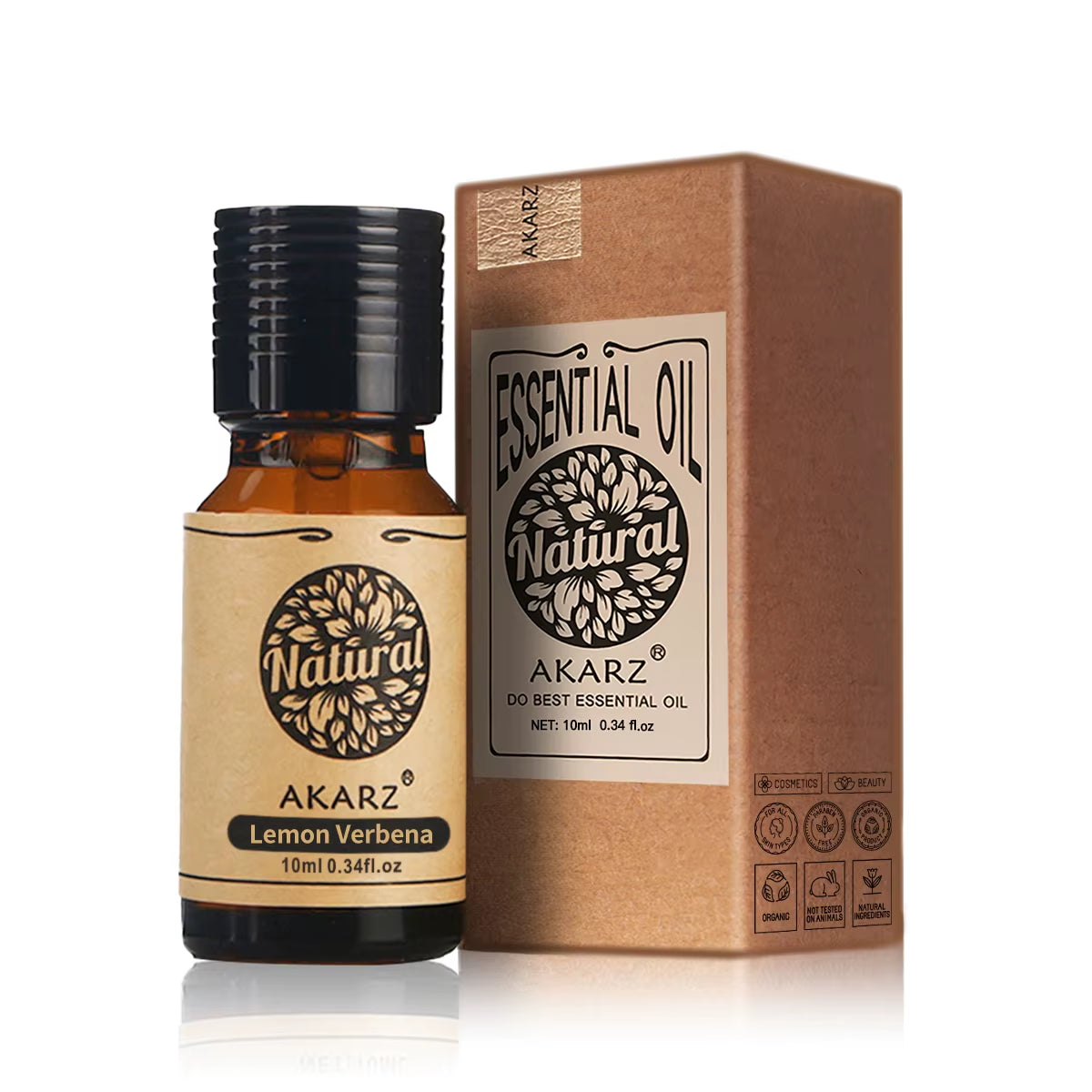 Lemon Verbena Essential Oil Natural Aromatherapy Lippia Citriodora Skin Hair Care Relax Lemon Verbena Oil