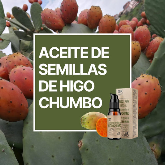 Qknatur - ACEITE DE SEMILLAS DE HIGO CHUMBO 15 Ml - 100% Puro Y Natural - Prensado En Frío - Hidrata Y Rejuvenece La Piel - Repara El Cabello - Botella De Vidrio