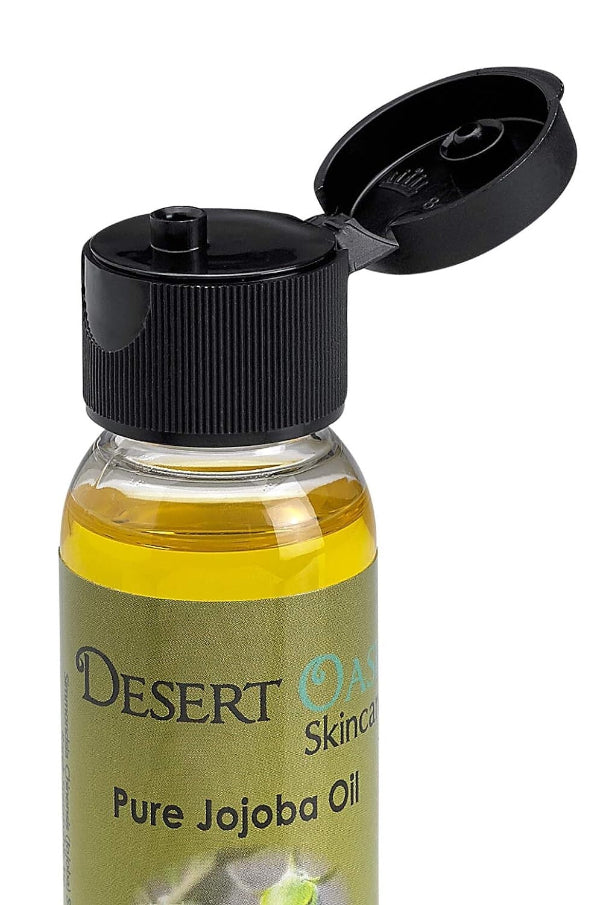 Aceite De Jojoba Natural Puro Organico 1 Oz Para La Cara Arrugas Cabello Piel
