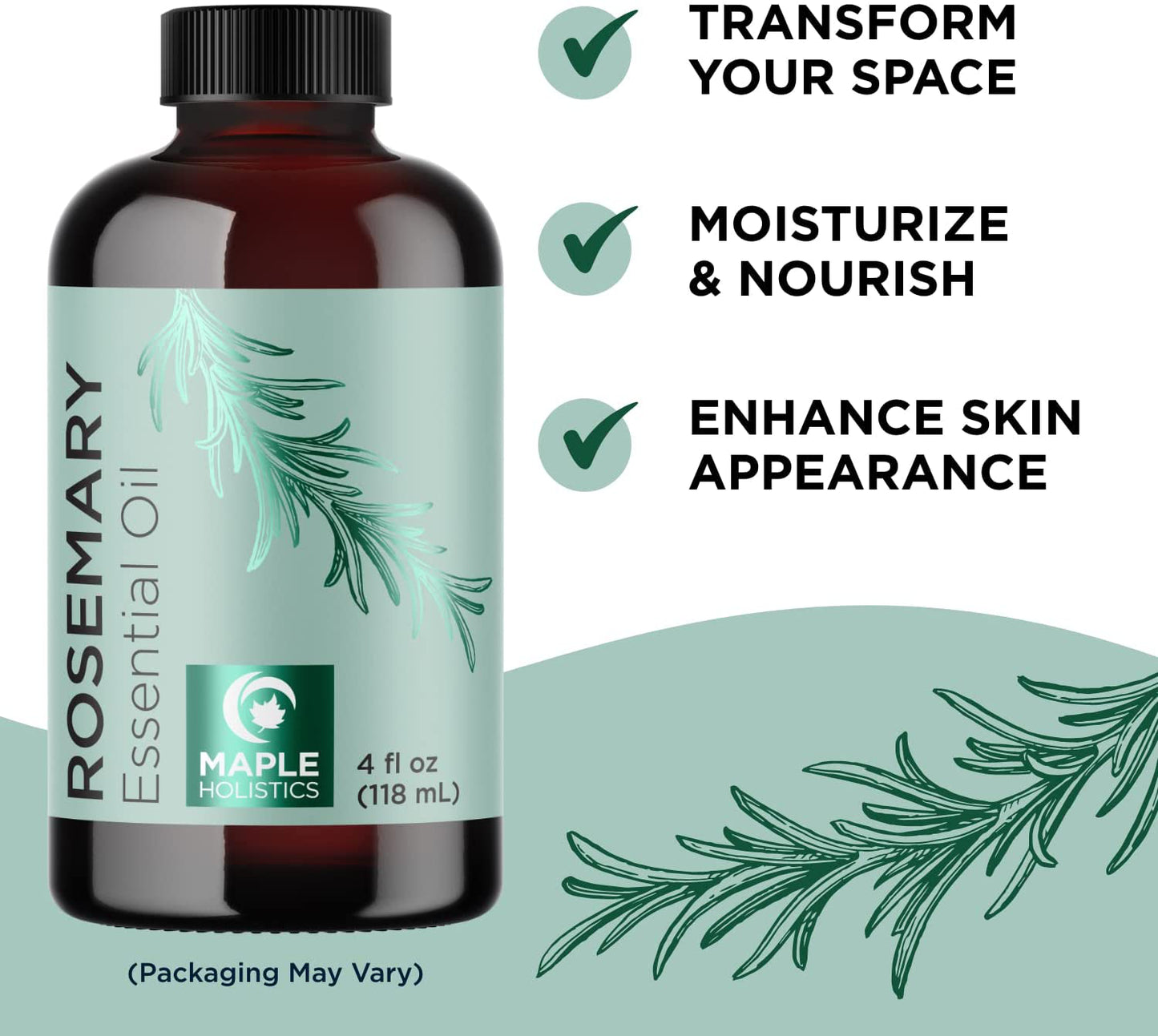 Aceite De Romero Tratamientos Para El Cabello Estimulante Del Cuero Cabelludo 4